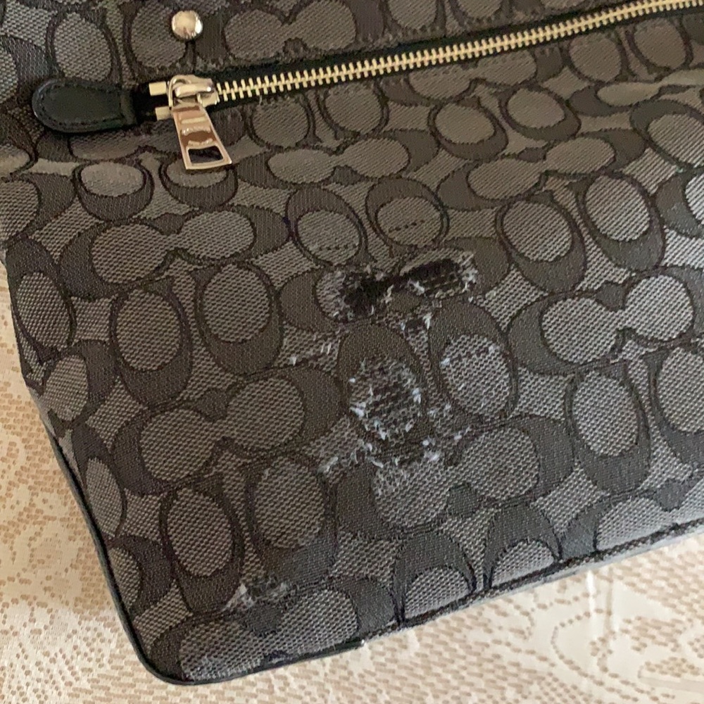 Final - Authentic Coach Medium Tote - image 5